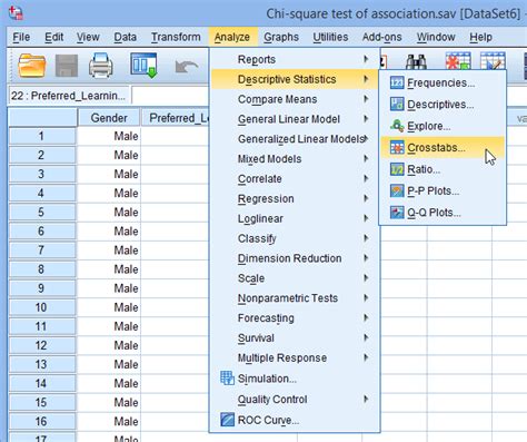 SPSS Chi.